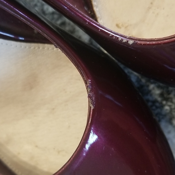 Le Chateau ❤Tall Spike Heel ❤Shiny❤Super Hot ❤ Sz 8 - Picture 4 of 8